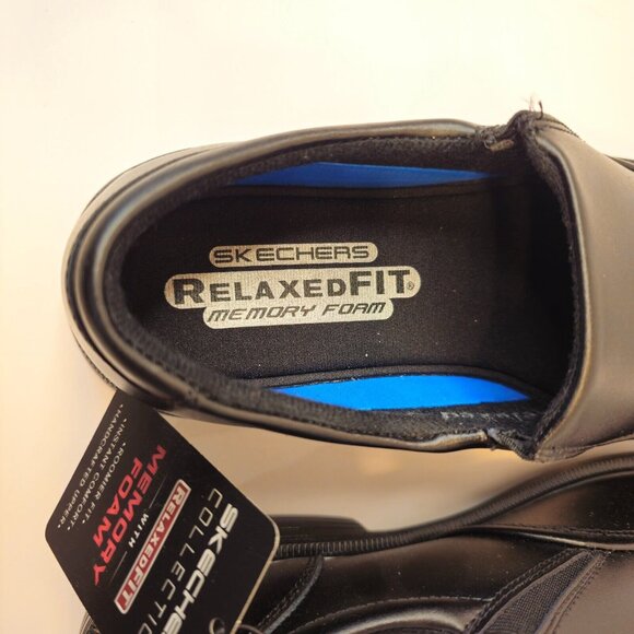 Men's Skechers Relaxed Fit Caswell Noren Loafer, Size: 8 M, Black - Picture 8 of 10